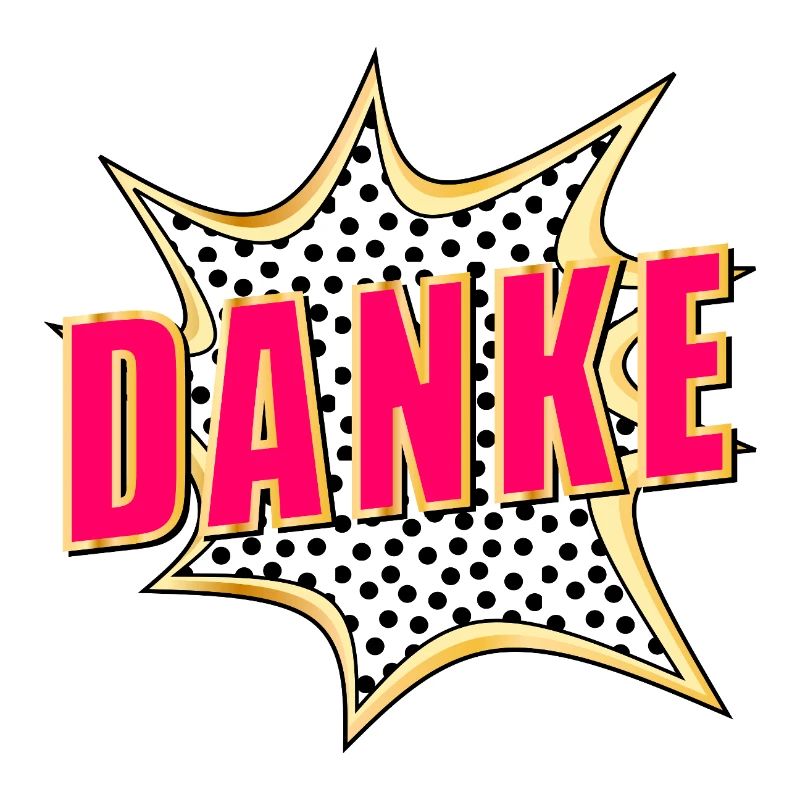 DANKESCHÖN DANKE POP-ART
