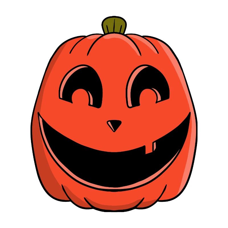 Playful Pumpkin Smile