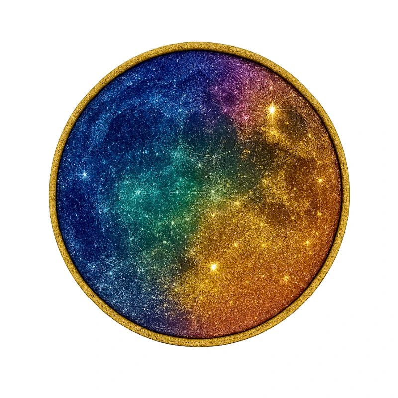 Kosmischer Regenbogenkreis