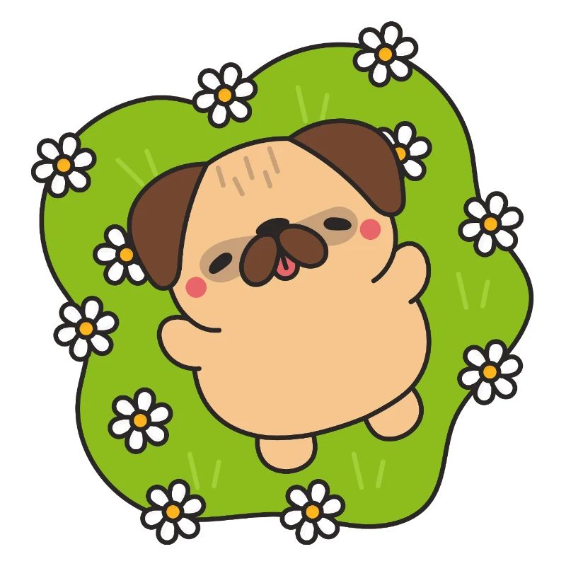 Happy Flowering Mops