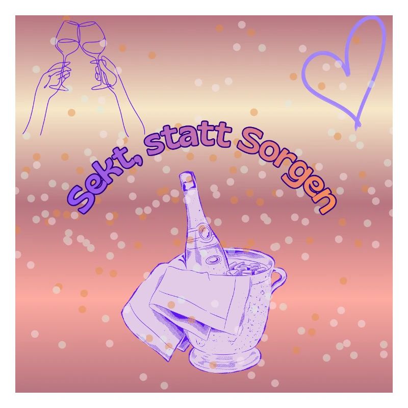 Sekt statt Sorgen