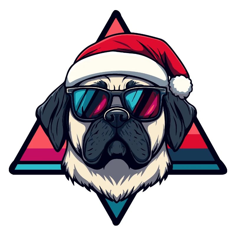 Santa Dog Comic