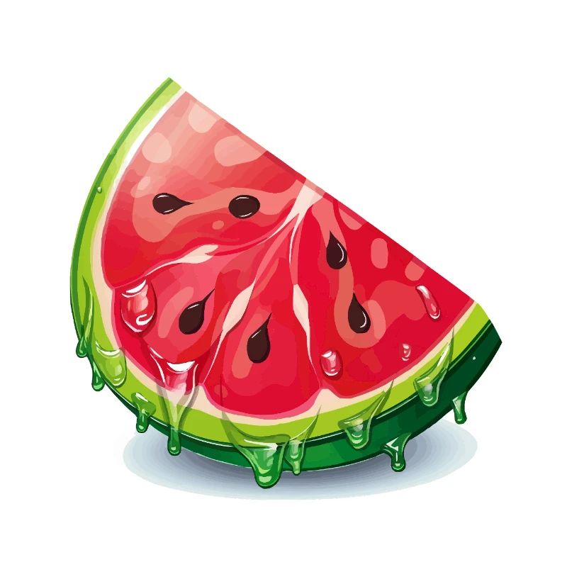 Tranche de pastèque