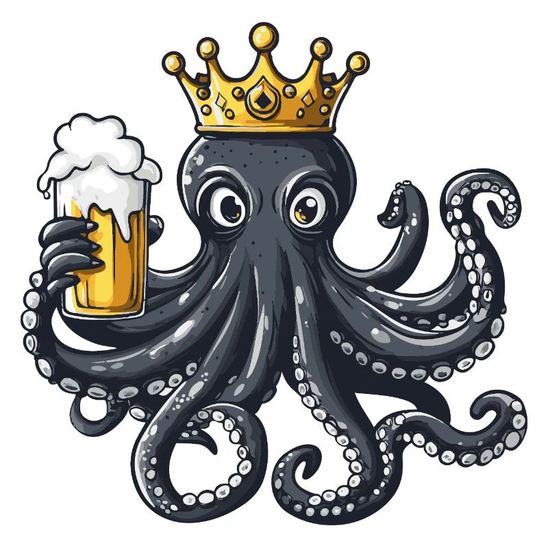 Octopus Beer King