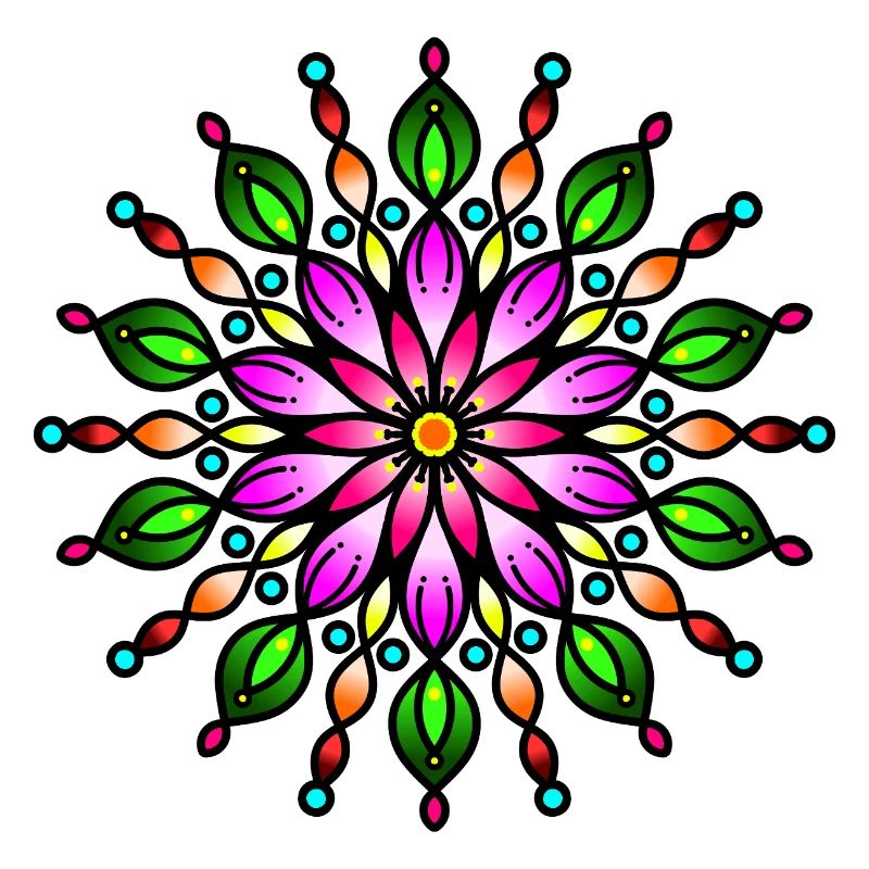 Tropical Rainbow Star