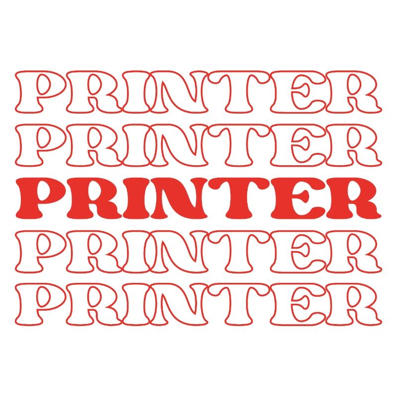 Printer Press Operator Typesetter Print Worker