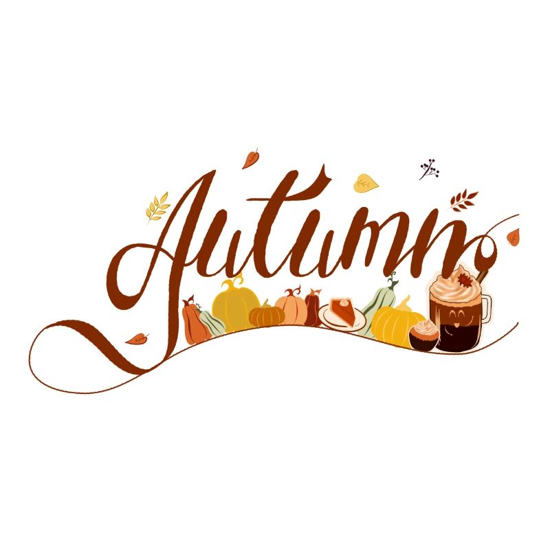 Autumn Design - Pumpkins and Autumnal Elements