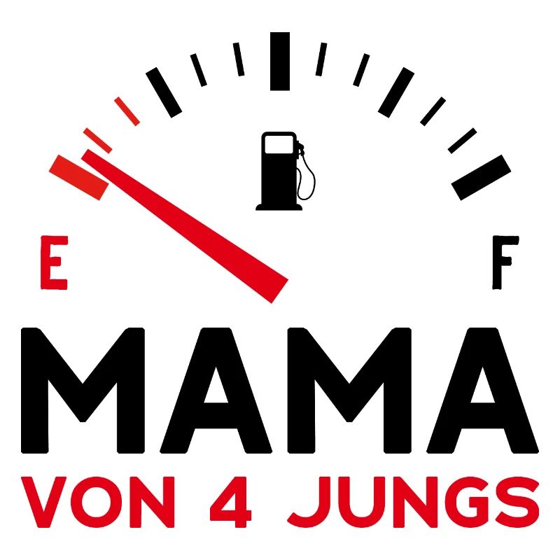 MAMA 4 SÖHNE MUTTERTAG MUTTER VIER JUNGEN