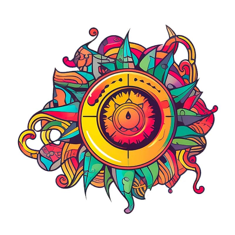 Trippy drawing