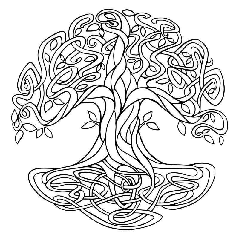 Yggdrasil the Celtic World Tree