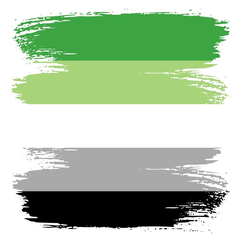 Aromantisch Aromantik A Romantisch Romantik Flagge
