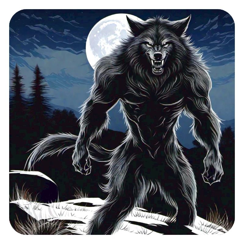 Unheimlicher Werwolf
