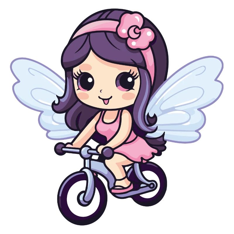 Fairy Cute Bicycle Comic
