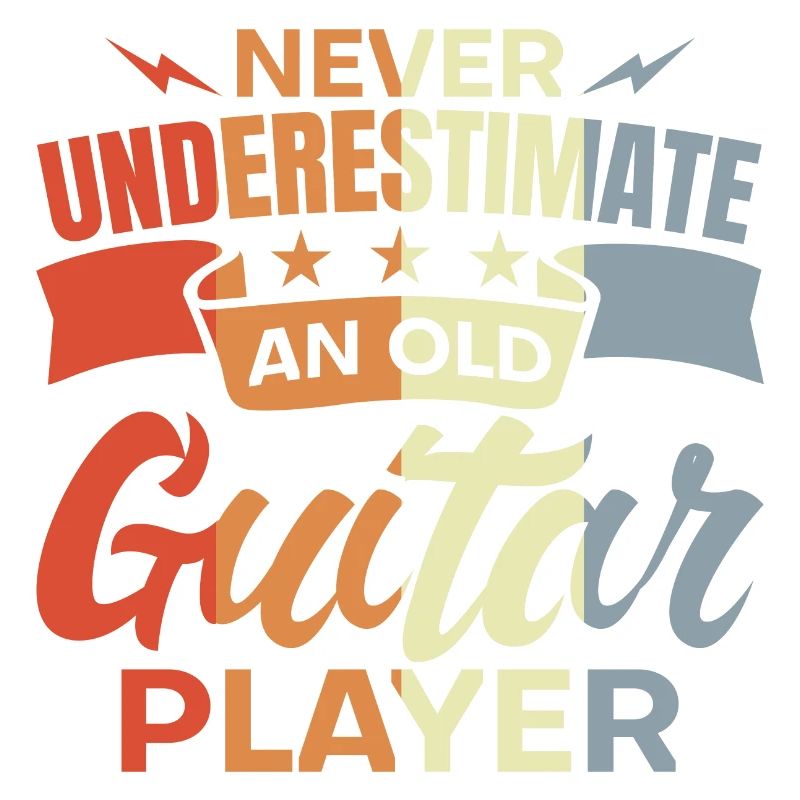 Never Underestimate An Old Guitar Player