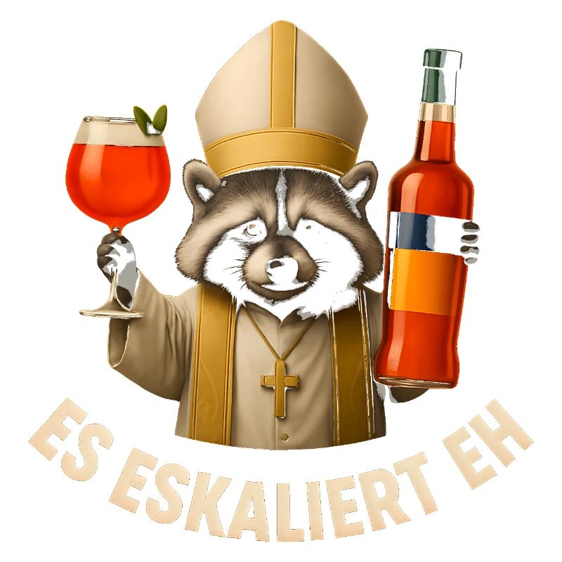 Es Eskaliert Eh Waschbär Spritz Party Geschenkidee