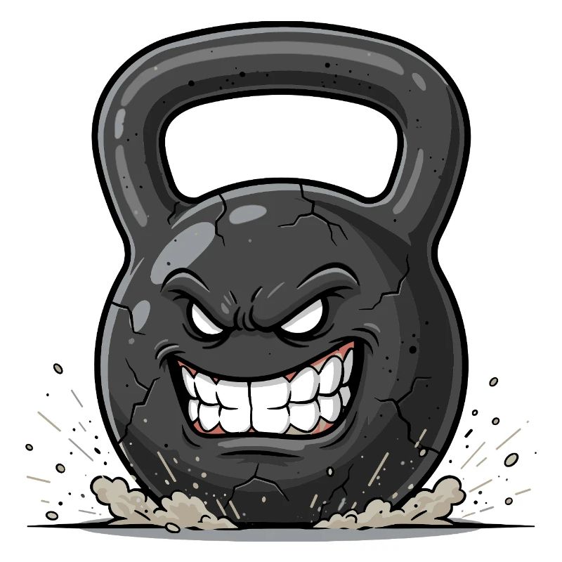 Wütende Kettlebell – Kraftausbruch