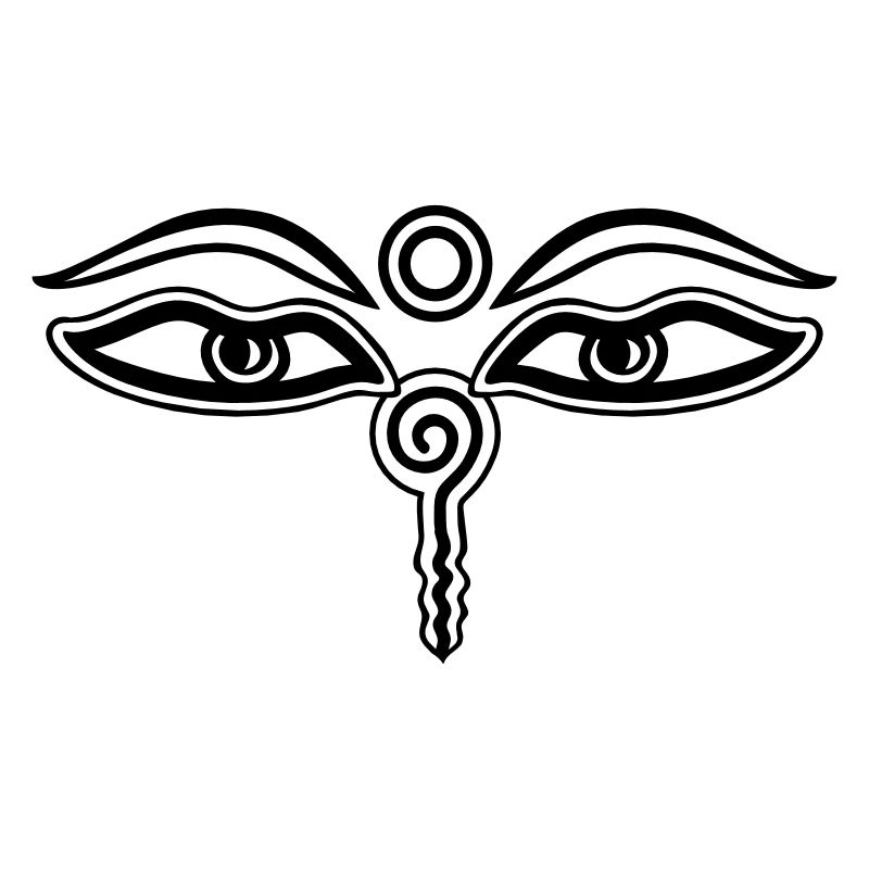 Buddha Eyes, Third Eye, Wisdom & Enlightenment