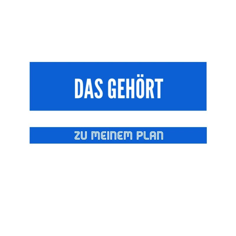 Teil meines Planes