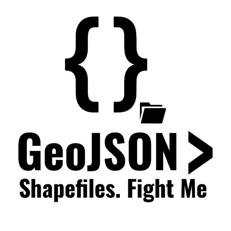 Debatte über GeoJSON-Shapefiles GIS-Datenformat