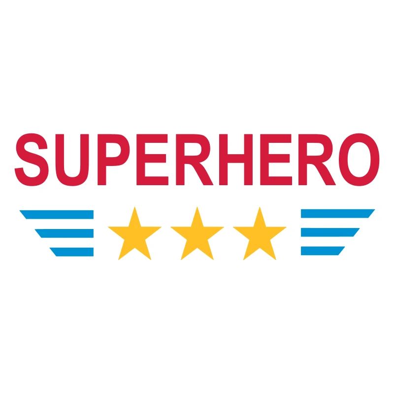 ★ Couleurs de conception modifiables ★ Super-héros (trois étoiles)
