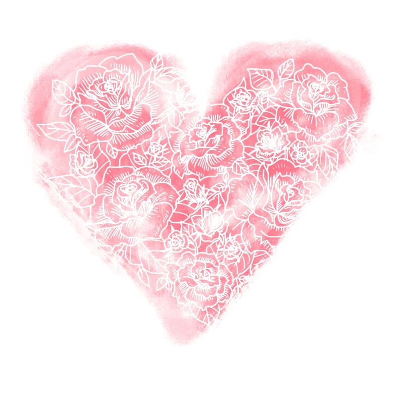 Heart Rose