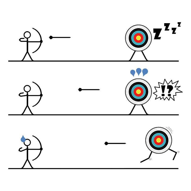 Archery Running target