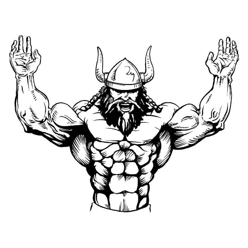 Vikings Viking Bodybuilder Training Gym