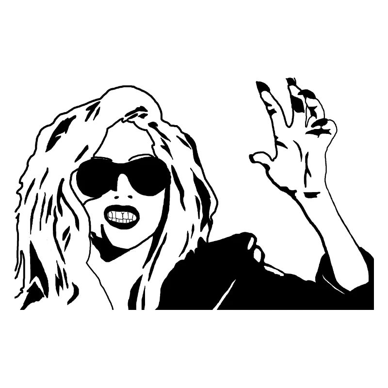 Conception de musique pop star