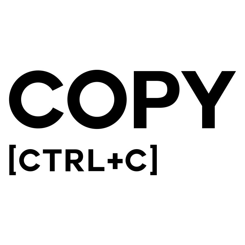 COPY CTRL BLACK