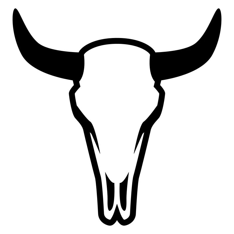 Kuh Bulle Totenkopf