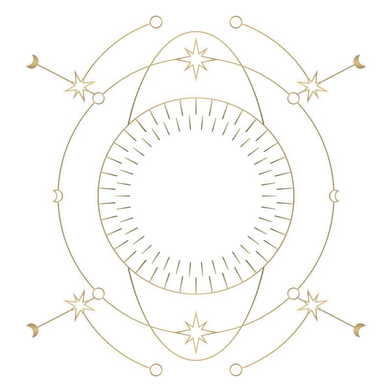 Conception de l’orbite du cercle d’étoile dorée