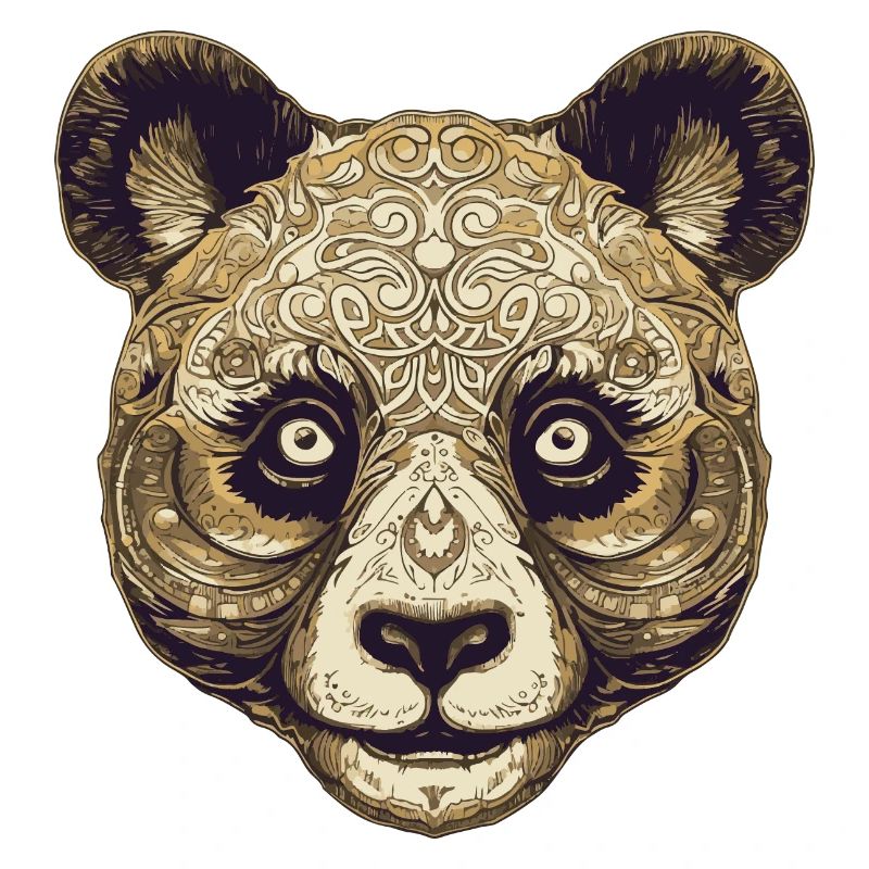 Panda Portrait