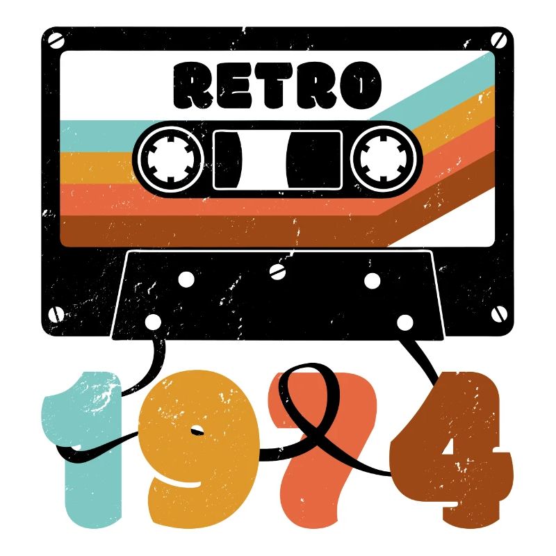 1974 Retro Musikkassette