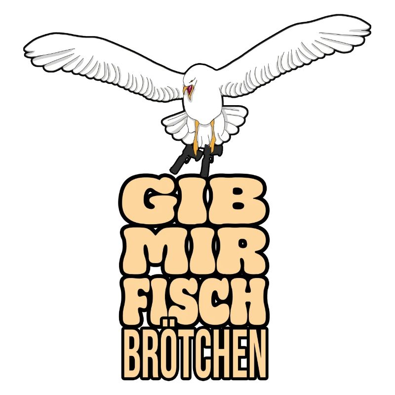 Möwe - Gib mir Fischbrötchen