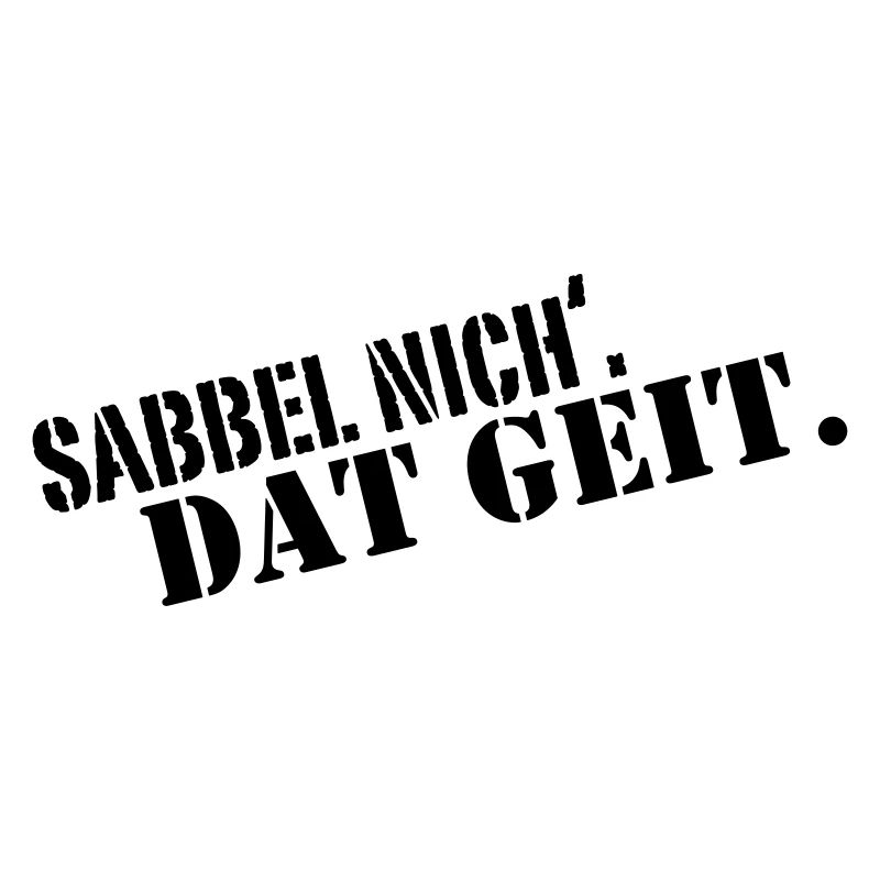 sabbel nicht