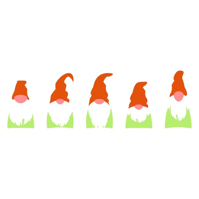 midgets dans une rangée