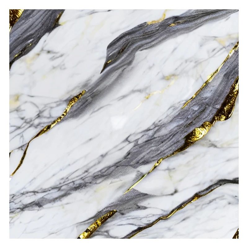 Marble White Gold Structure