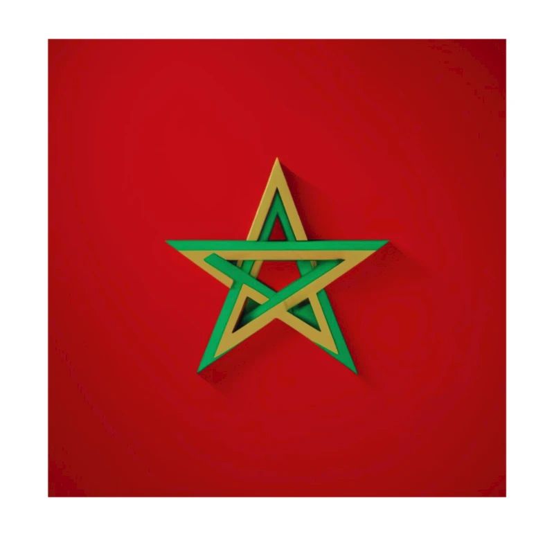 drapeau du maroc