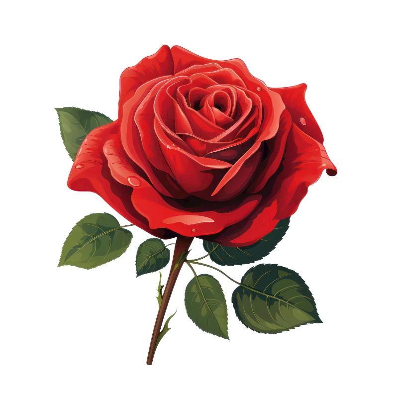 rote rose