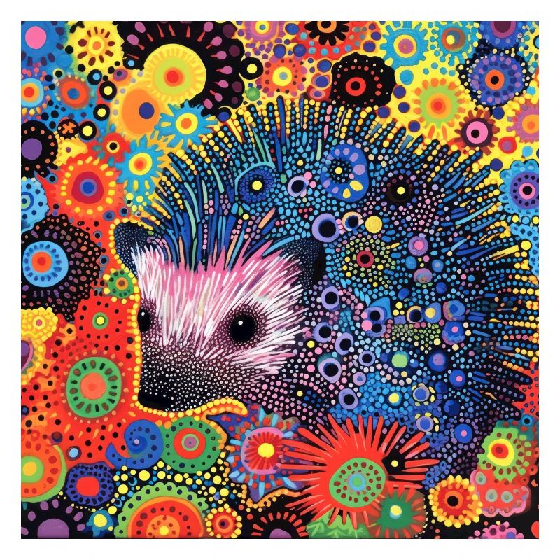 igel, bunt, tier, geschenk, geschenkidee