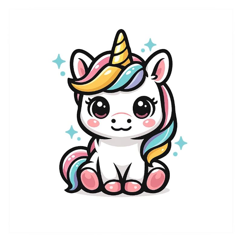 Süßes Einhorn