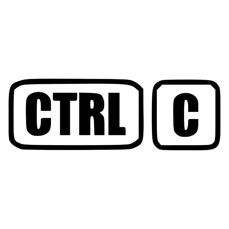[CTRL] [C] [black]