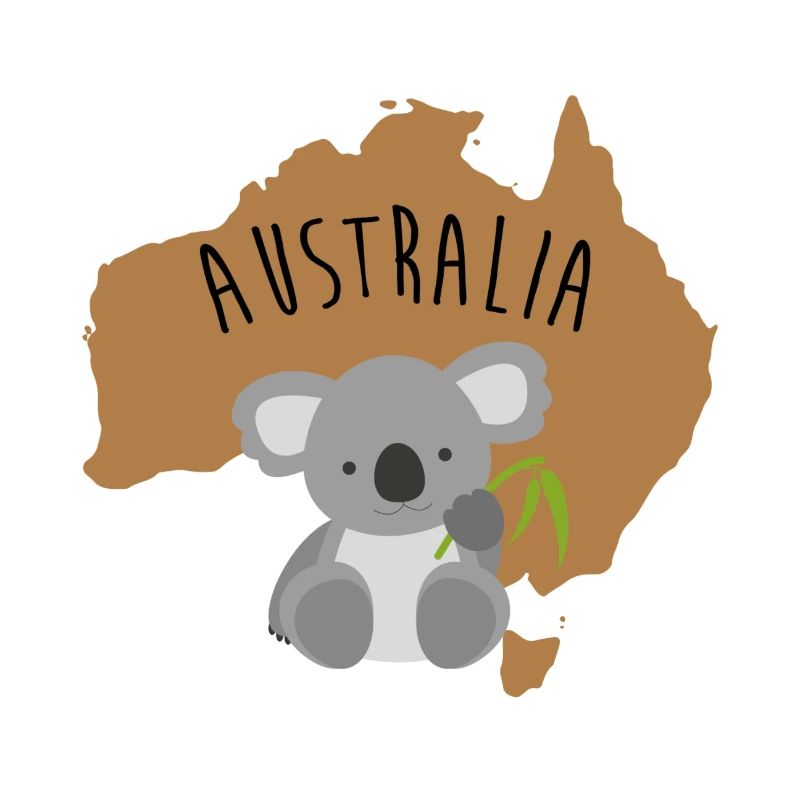 Australien Koala Baby - Geschenkidee