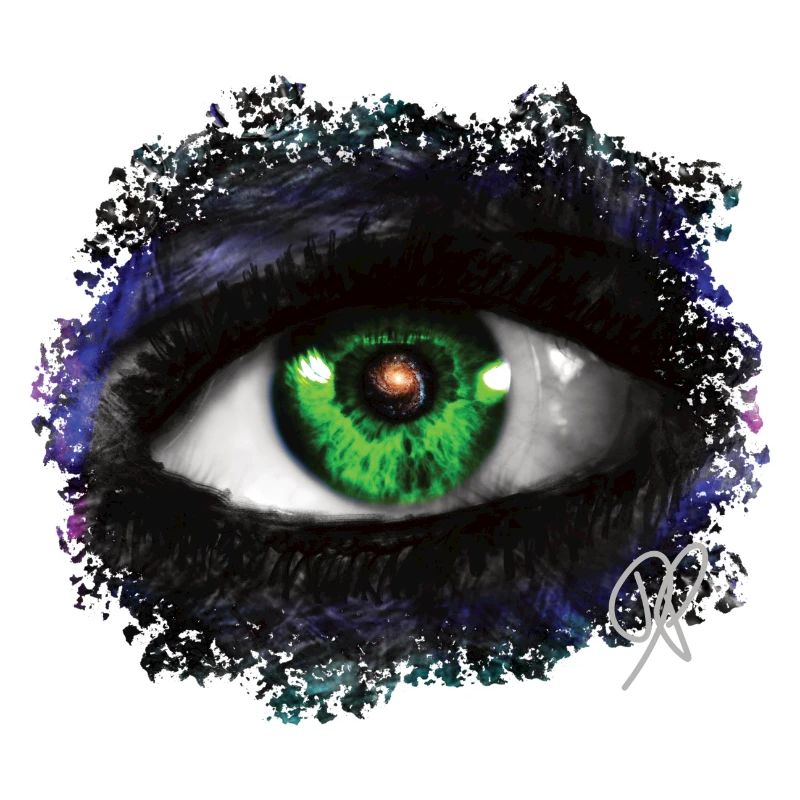 Eye Eye Universe Élève Iris Graffiti