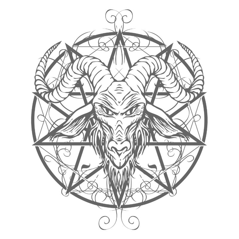 Grauer Baphomet