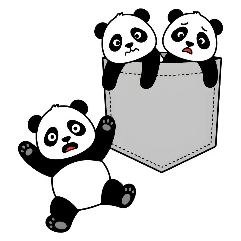 Panda Rescue Falltasche