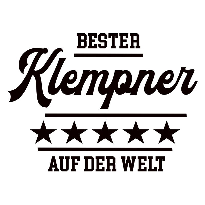 Bester Klempner der Welt weltbester Meister Chef