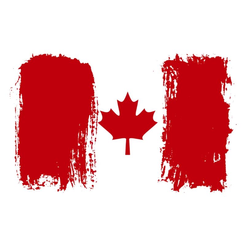 Maple Leaf Ink Splash