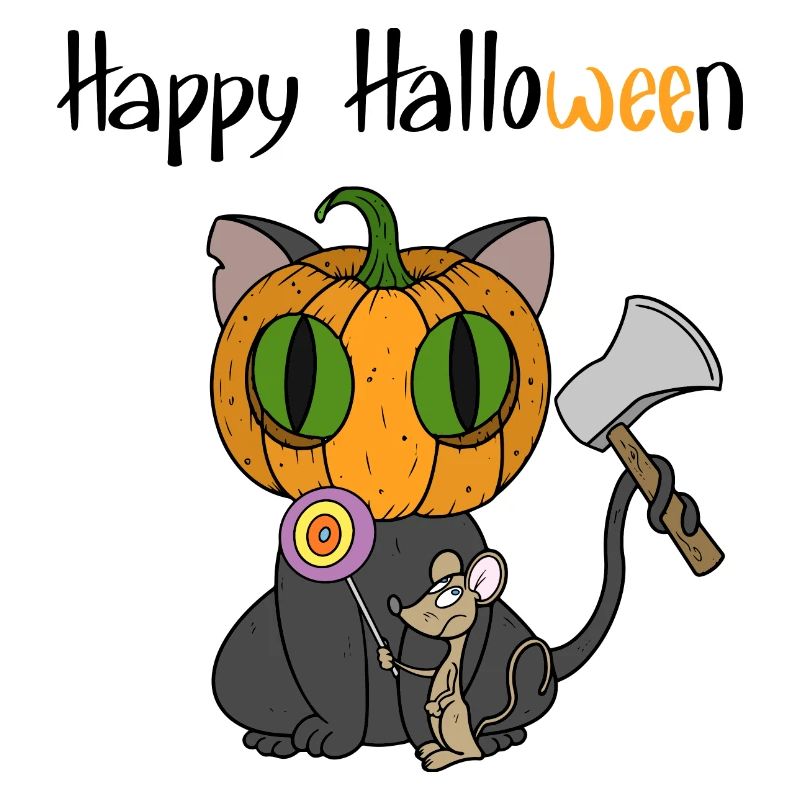 Halloween-Katze