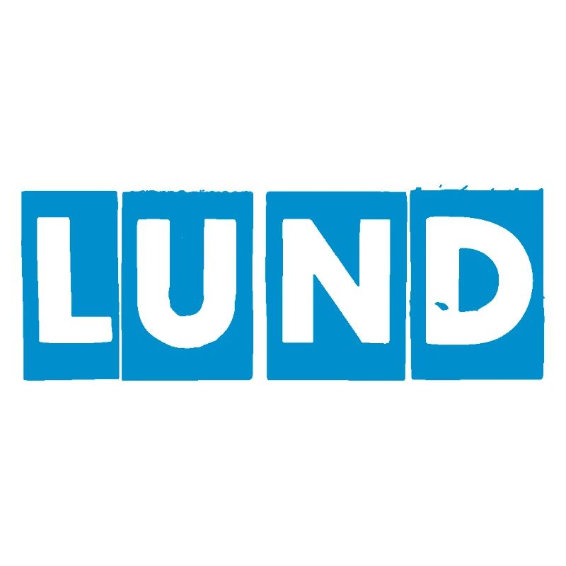 Lund – Blaues Textdesign